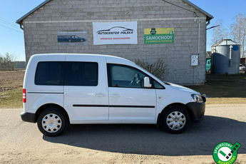 Volkswagen Caddy 2.0 MPI 109 KM 5 osobowy Nowa instalacja LPG