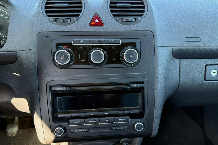 Volkswagen Caddy 2.0 MPI 109 KM 5 osobowy Nowa instalacja LPG zdjęcie 16