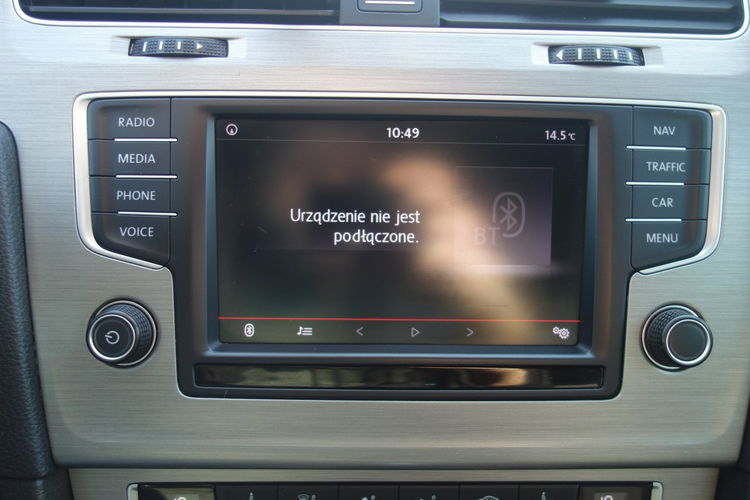 Golf Volkswagen Golf 7 1.6 diesel 110km automat pół skóry nawi zdjęcie 26