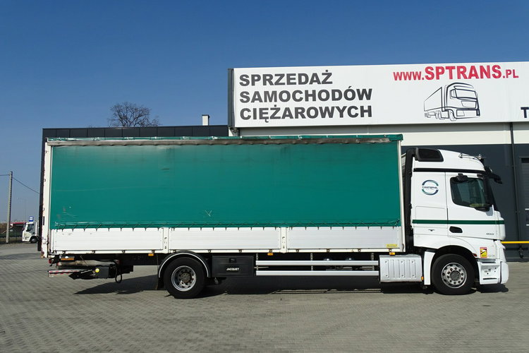 Mercedes ACTROS 1833 Plandeka Z zsuwanymi Bokami Buty EURO 6 KLIMA , Blokada Mostu , Książka Serwisowa , Kabina Stream Space zdjęcie 16