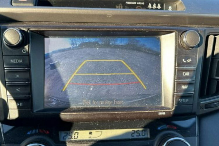 Toyota RAV-4 2.0d4d Navi kamera ledy bezwypadkowy serwis 1wl zamiana 1.r.gwarancji zdjęcie 13