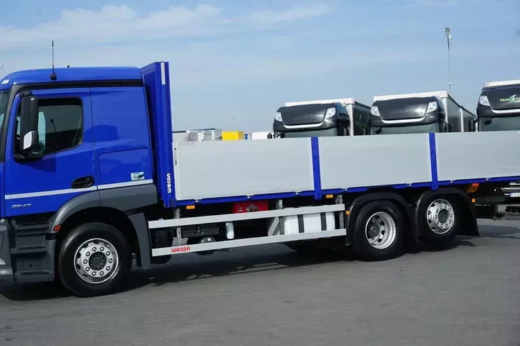 Mercedes ACTROS / 2543 / ACC / E 6 / PEŁNY ADR / SKRZYNIOWY / ZAWIESIE POD WÓZEK zdjęcie 15