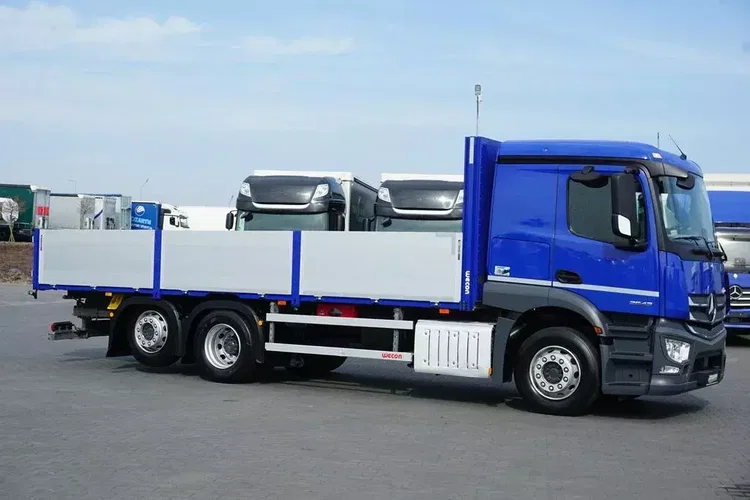 Mercedes ACTROS / 2543 / ACC / E 6 / PEŁNY ADR / SKRZYNIOWY / ZAWIESIE POD WÓZEK zdjęcie 4