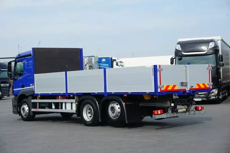 Mercedes ACTROS / 2543 / ACC / E 6 / PEŁNY ADR / SKRZYNIOWY / ZAWIESIE POD WÓZEK zdjęcie 6