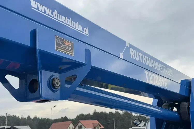 Mercedes AXOR 1829 4x4 Zwyżka RUTHAMNN STEIGER T270S16 Podnośnik Koszowy zdjęcie 22