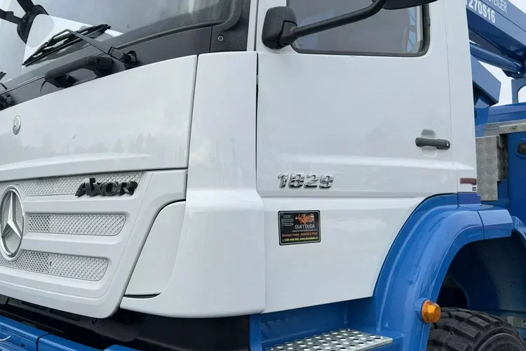 Mercedes AXOR 1829 4x4 Zwyżka RUTHAMNN STEIGER T270S16 Podnośnik Koszowy zdjęcie 7