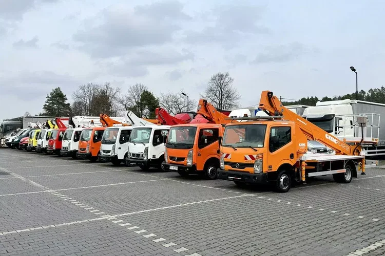 Nissan Zwyżka / Podnośnik Koszowy / 4X4 / CABSTAR / MAXITY / SPRINTER zdjęcie 5