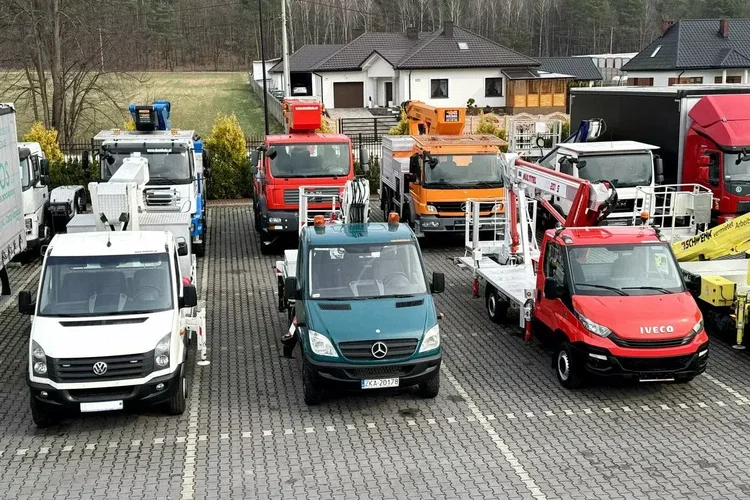 Nissan Zwyżka / Podnośnik Koszowy / 4X4 / CABSTAR / MAXITY / SPRINTER zdjęcie 6