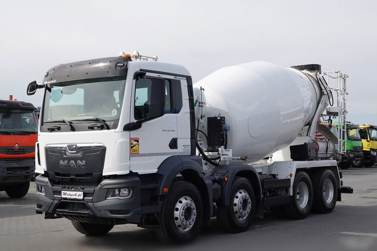 MAN TGS 32.430 / 8x4 / GRUSZKA / 9m3 / SCHWING STETTER / 2022 ROK /BETONOMIESZARKA / EURO 6 /  50 TYS.KM. zdjęcie 1