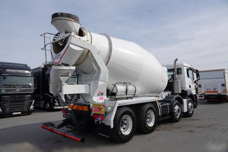 MAN TGS 32.430 / 8x4 / GRUSZKA / 9m3 / SCHWING STETTER / 2022 ROK /BETONOMIESZARKA / EURO 6 /  50 TYS.KM. zdjęcie 5