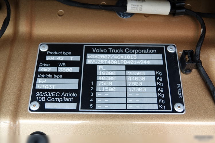 Volvo FH 500 / XXL / EURO 6 / 2022 / PO KONTRAKCIE SERWISOWYM zdjęcie 37