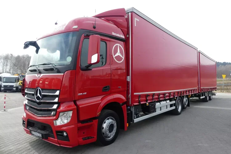 Mercedes ACTROS 2543 MP4 / EURO 6 / ZESTAW PRZESTRZENNY / zdjęcie 2