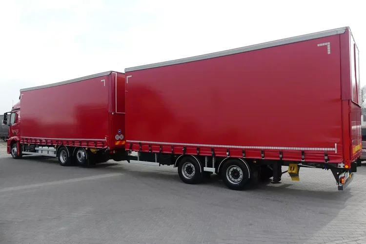 Mercedes ACTROS 2543 MP4 / EURO 6 / ZESTAW PRZESTRZENNY / zdjęcie 3