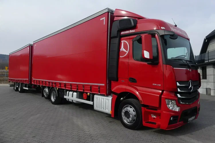 Mercedes ACTROS 2543 MP4 / EURO 6 / ZESTAW PRZESTRZENNY / zdjęcie 9