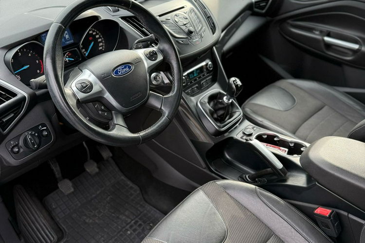 Ford Kuga 5 LAT jeden właścic Panorama Aut Klima 2x Kpl Kół Gwarancja zdjęcie 10