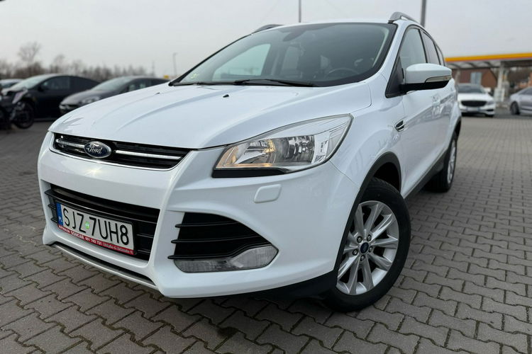 Ford Kuga 5 LAT jeden właścic Panorama Aut Klima 2x Kpl Kół Gwarancja zdjęcie 2