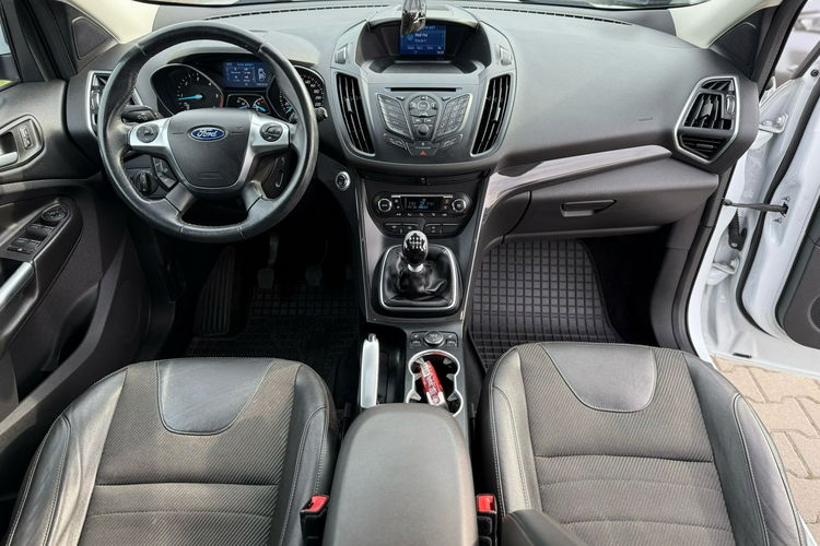 Ford Kuga 5 LAT jeden właścic Panorama Aut Klima 2x Kpl Kół Gwarancja zdjęcie 5