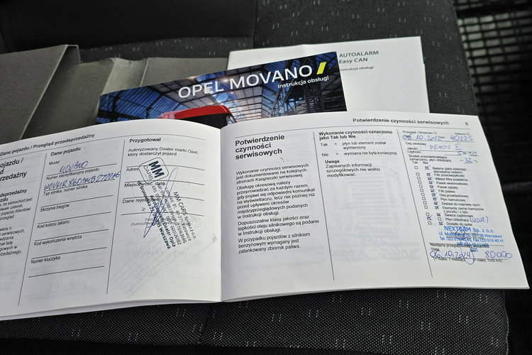 Opel Movano 2.3 CDTi 136KM L3H2 / I-rej. 2022 / Salon PL I-właściciel zdjęcie 17