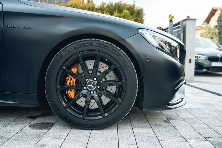 Mercedes S 63 AMG COUPE / S63 AMG / 4MATIC / 585KM / SALON PL / BEZWYPADKOWY / 23% / 1WŁ zdjęcie 10