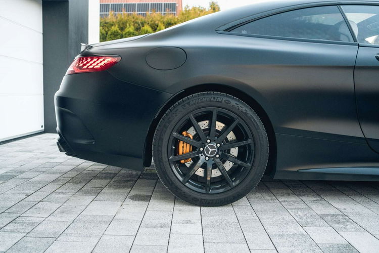 Mercedes S 63 AMG COUPE / S63 AMG / 4MATIC / 585KM / SALON PL / BEZWYPADKOWY / 23% / 1WŁ zdjęcie 11