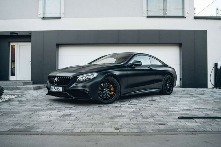 Mercedes S 63 AMG COUPE / S63 AMG / 4MATIC / 585KM / SALON PL / BEZWYPADKOWY / 23% / 1WŁ zdjęcie 15