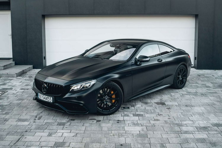 Mercedes S 63 AMG COUPE / S63 AMG / 4MATIC / 585KM / SALON PL / BEZWYPADKOWY / 23% / 1WŁ zdjęcie 16