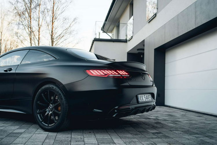 Mercedes S 63 AMG COUPE / S63 AMG / 4MATIC / 585KM / SALON PL / BEZWYPADKOWY / 23% / 1WŁ zdjęcie 17