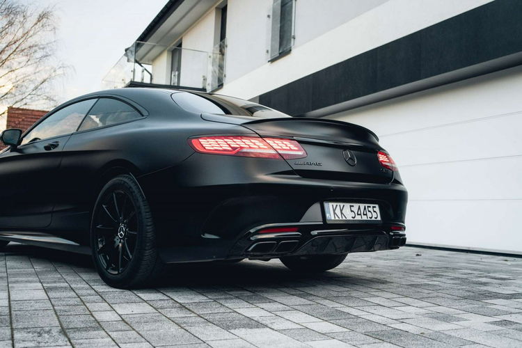 Mercedes S 63 AMG COUPE / S63 AMG / 4MATIC / 585KM / SALON PL / BEZWYPADKOWY / 23% / 1WŁ zdjęcie 22