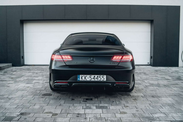 Mercedes S 63 AMG COUPE / S63 AMG / 4MATIC / 585KM / SALON PL / BEZWYPADKOWY / 23% / 1WŁ zdjęcie 23