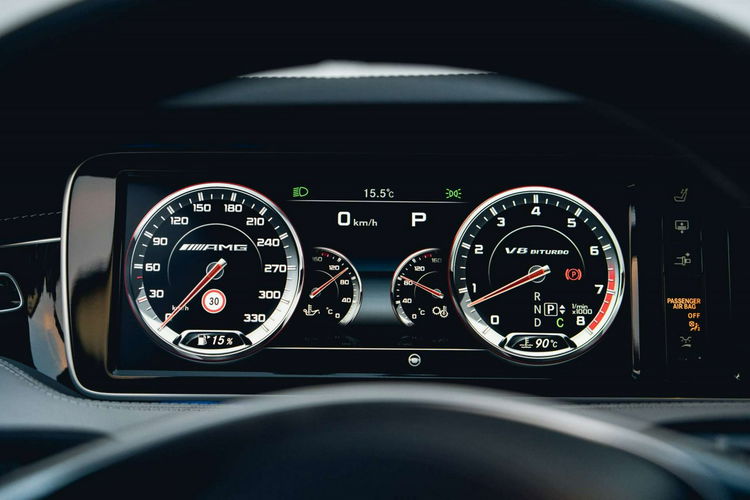 Mercedes S 63 AMG COUPE / S63 AMG / 4MATIC / 585KM / SALON PL / BEZWYPADKOWY / 23% / 1WŁ zdjęcie 33
