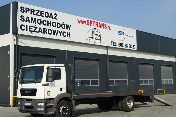 MAN TGM 18.290 Laweta Pomoc Drogowa Specjalny Sprowadzony Książka Serwisowa ,  , Zarejestrowany , Klimatyzacja , Najazd zdjęcie 1