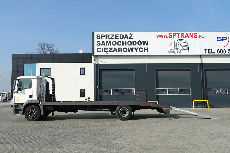 MAN TGM 18.290 Laweta Pomoc Drogowa Specjalny Sprowadzony Książka Serwisowa ,  , Zarejestrowany , Klimatyzacja , Najazd zdjęcie 15