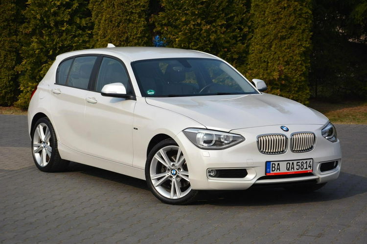 125 Biała Perła Urban Bi-Xenon Ledy Skóry el. fotele Parktronic ASO BMW zdjęcie 10
