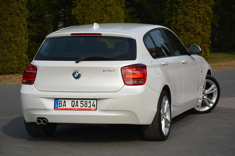 125 Biała Perła Urban Bi-Xenon Ledy Skóry el. fotele Parktronic ASO BMW zdjęcie 15