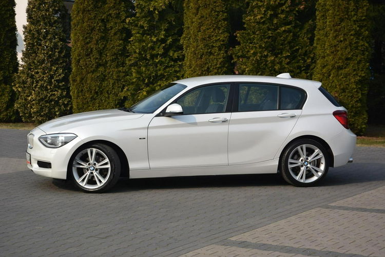 125 Biała Perła Urban Bi-Xenon Ledy Skóry el. fotele Parktronic ASO BMW zdjęcie 4