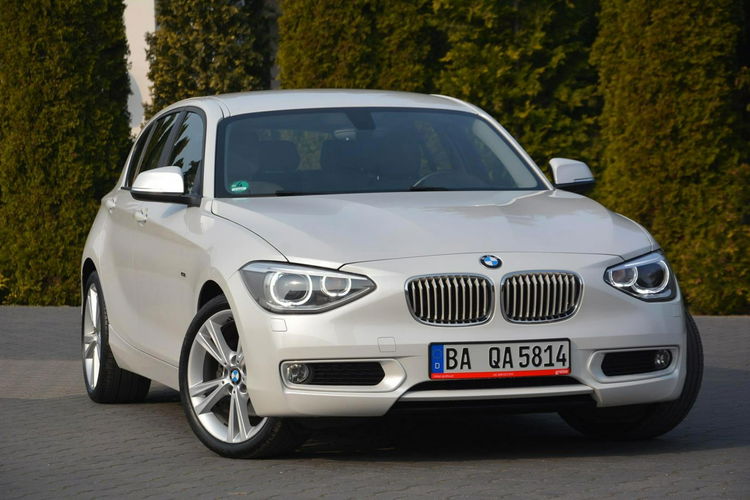 125 Biała Perła Urban Bi-Xenon Ledy Skóry el. fotele Parktronic ASO BMW zdjęcie 9