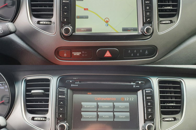 Kia Carens 1.7 CRDi 116KM # NAVI # Climatronic # 7 osobowy # Super Stan zdjęcie 23