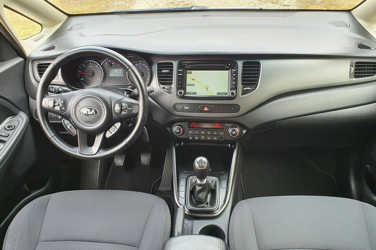 Kia Carens 1.7 CRDi 116KM # NAVI # Climatronic # 7 osobowy # Super Stan zdjęcie 5