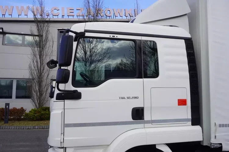 MAN TGL 12.190 / Firanka 19 EPAL / 190 tys. km zdjęcie 17
