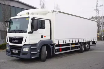 MAN TGS 26.500 / 62 tys. km / Firanka 22 EPAL / 3. oś skrętna