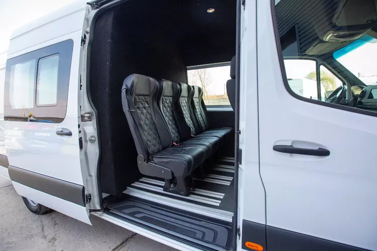 Mercedes Sprinter 6-OSÓB BRYGADOWY L4H2 Ekstra Długi zdjęcie 9