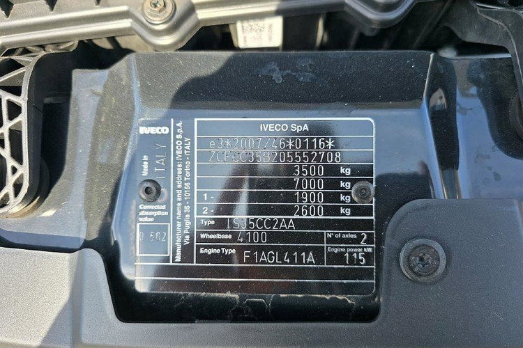 IVECO DAILY 35C16 zdjęcie 9