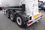 Feldbinder / CEMENTONACZEPA / 2 KOMORY / 37 000 L / SILOS / DO MATERIAŁÓW SYPKICH / OŚ PODNOSZONA / SAF / ALUFELGI zdjęcie 11