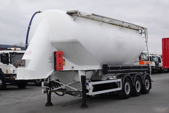 Legras FELDBINDER / CEMENTONACZEPA / 2 KOMORY / 37 000 L / SILOS / DO MATERIAŁÓW SYPKICH / OŚ PODNOSZONA / SAF / ALUFELGI