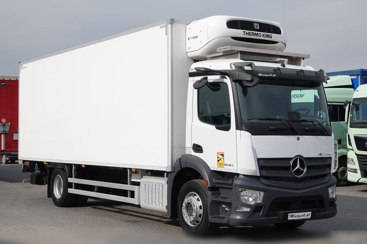 Mercedes ACTROS 1830 / 4X2 / CHŁODNIA 7.75 M / THERMO KING T-1200R / WINDA DHOLLANDIA zdjęcie 3