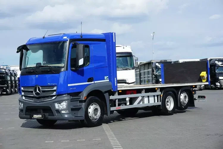 Mercedes ACTROS / 2543 / ACC / E 6 / PEŁNY ADR / PLATFORMA / ZAWIESIE POD WÓZEK zdjęcie 2