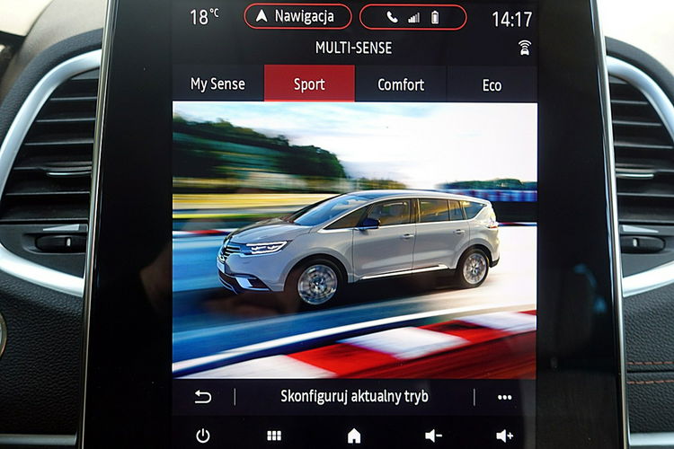 Renault Espace InitialeParis 7osób MATRIX EL.Dach GWAR. 1wł Kraj Bezwyp 4CONTROL F23% 4x2 zdjęcie 27