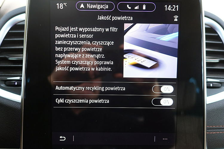 Renault Espace InitialeParis 7osób MATRIX EL.Dach GWAR. 1wł Kraj Bezwyp 4CONTROL F23% 4x2 zdjęcie 32