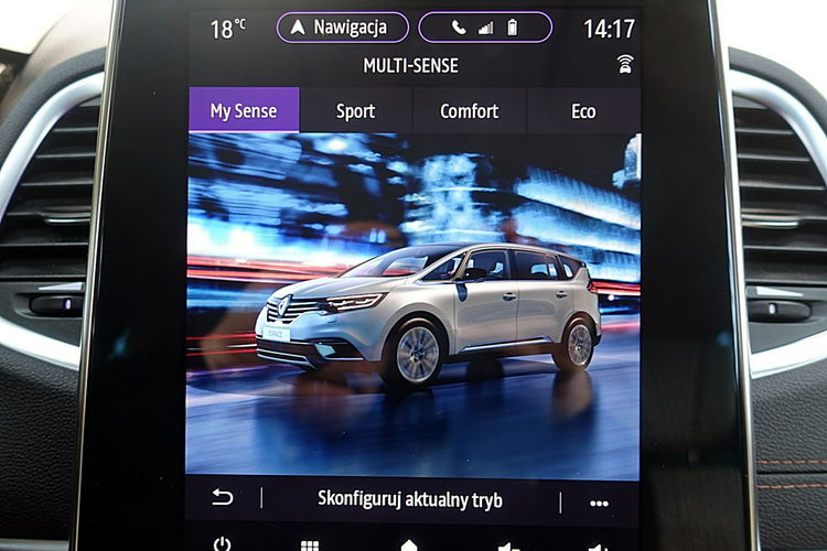 Renault Espace InitialeParis 7osób MATRIX EL.Dach GWAR. 1wł Kraj Bezwyp 4CONTROL F23% 4x2 zdjęcie 36