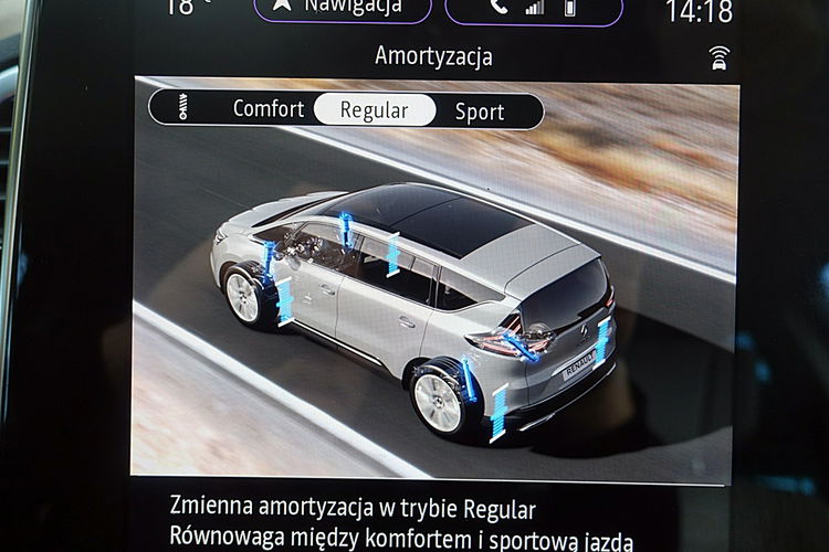 Renault Espace InitialeParis 7osób MATRIX EL.Dach GWAR. 1wł Kraj Bezwyp 4CONTROL F23% 4x2 zdjęcie 47